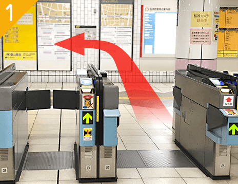 桜本町駅 改札・地上出口